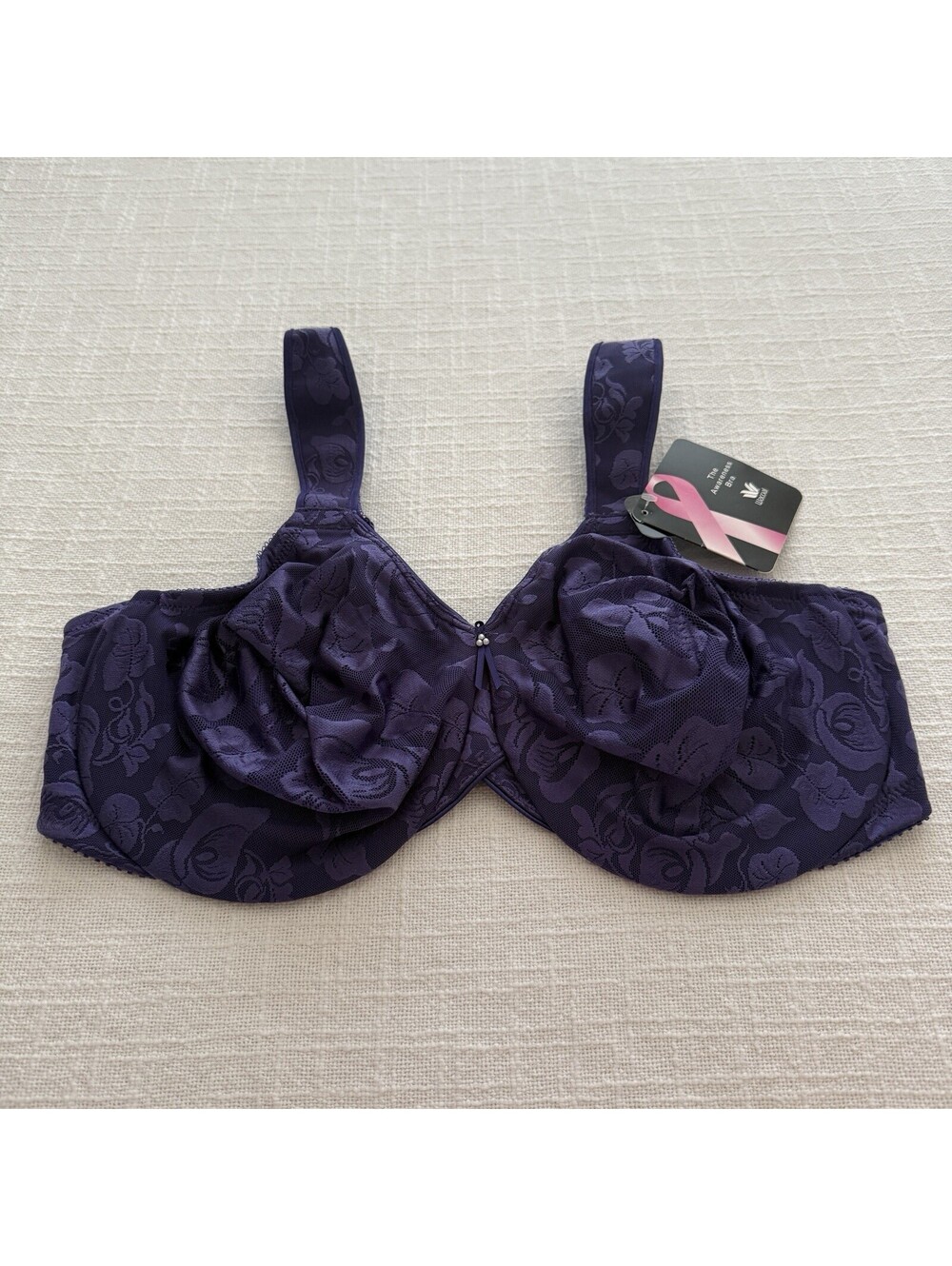 Wacoal Awareness 42DD Full Coverage Underwire Purple Unlined Bra 85567 NWT